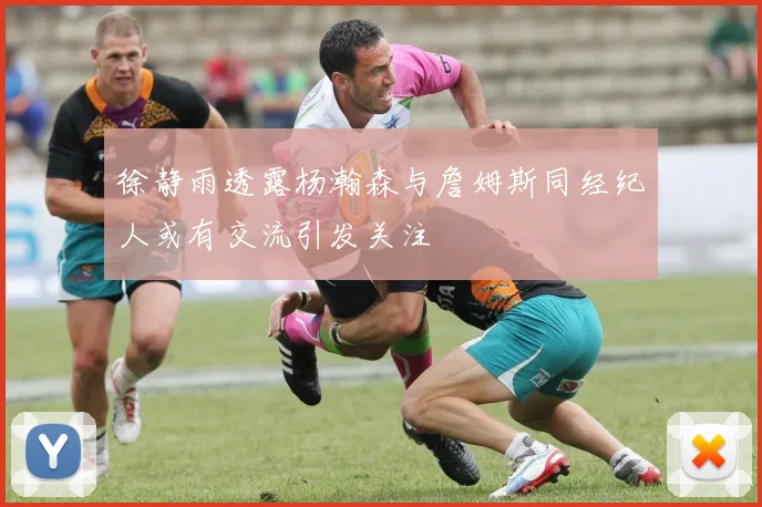 徐静雨透露杨瀚森与詹姆斯同经纪人或有交流引发关注